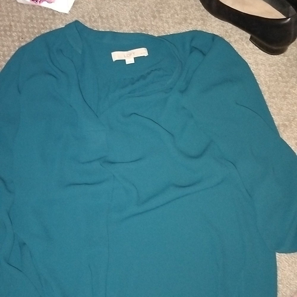 Teal Loft top